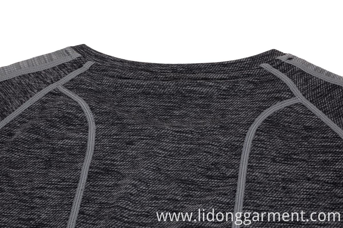 Men Compression Running T Shirt Fitness Tight short Sleeve Sport tshirt Training Jogging Shirts Gym Sportswear Quick Dry